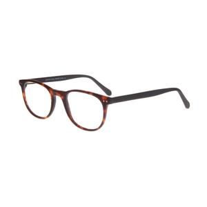 New Editor Eyewear Matte Tortoise & Black ISAAC Eyeglasses 50/21/150